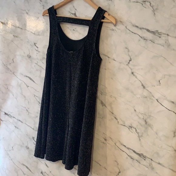 Everly Black Sparkly Swing Dress… - Picture 6 of 9